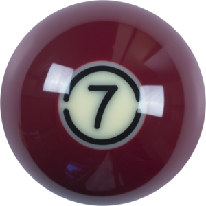 RBAT_07 Aramith Tournament Replacement Ball – #7 | Golden Break Billiards